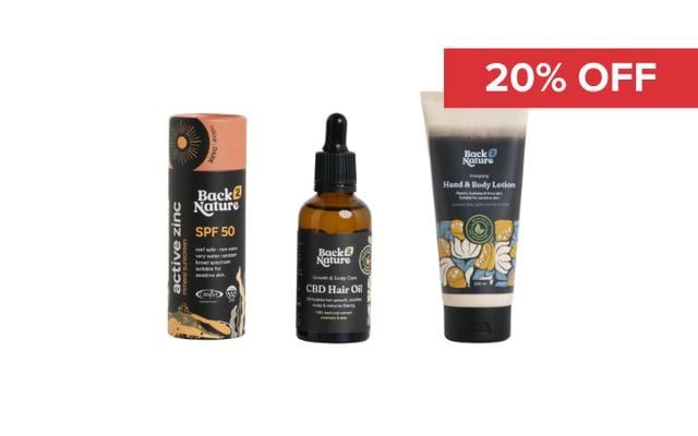 20% Off Back 2 Nature Range Cover Image